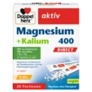 Abbildung der Produktverpackung Doppelherz aktiv Magnesium 400 + Kalium DIRECT Frontansicht